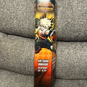 My Hero Academia Collectible Card Game Playmat Katsuki Bakugo 14" x 24" IOB